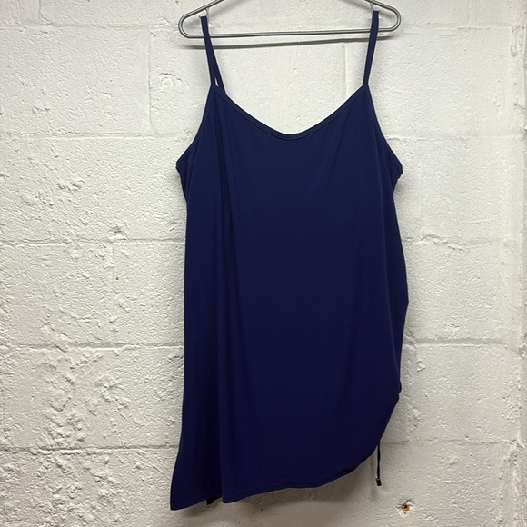 MagicSuit Brynn One Piece swim dress size 18W NAVY - Picture 2 of 8